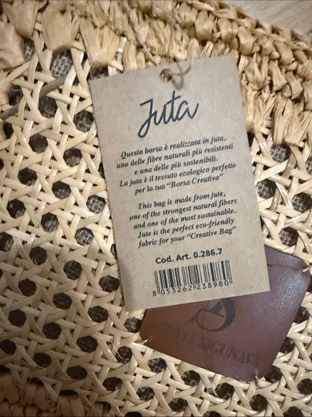 Irina Sigunava Woven Rattan Clutch